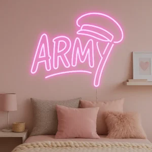 Hayallerini Işıkla Yaz: ARMY Neon