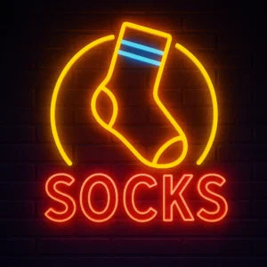 Socks Neon Tabela – Mağazanızın En Renkli ve Dikkat Çekici Yüzü