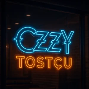 Ozzy Tostçu Neon Tabela – Lezzeti Işılda, Mekânını Parlat!