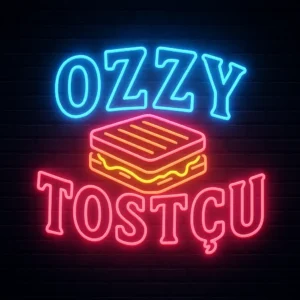 Ozzy Tostçu Neon Tabela – Lezzeti Işıkla Buluşturan Tasarım